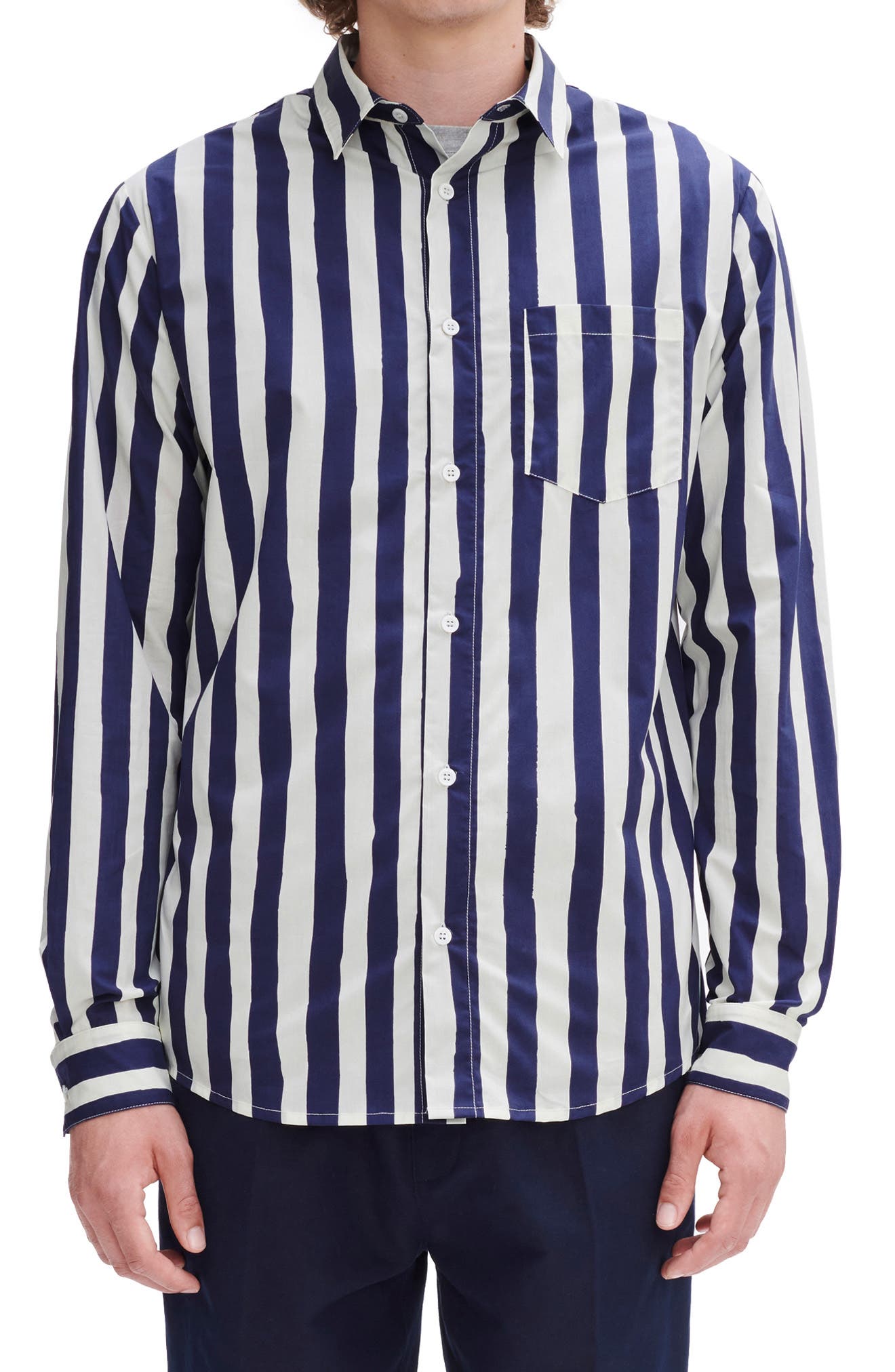 A.P.C. Matthieu Extra Slim Fit Stripe 
