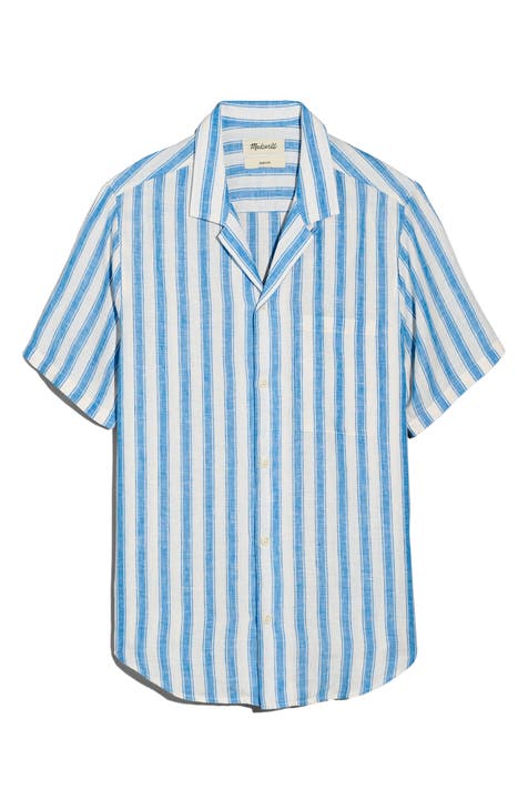 Men's 100% Linen Short Sleeve Shirts | Nordstrom