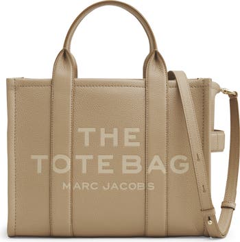 Marc Jacobs The Leather Mini Tote Bag in ARGAN OIL I first impression +  purse comparisons 