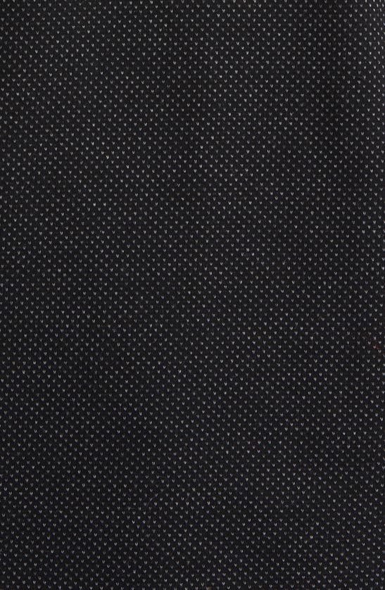 Shop Rodd & Gunn Stanley Point Dot Print Short Sleeve Polo In Noir
