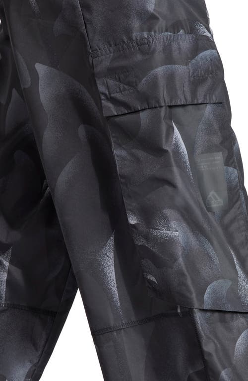 Shop Adidas Originals Adidas City Escape Recycled Polyester Cargo Pants In Black/multicolor