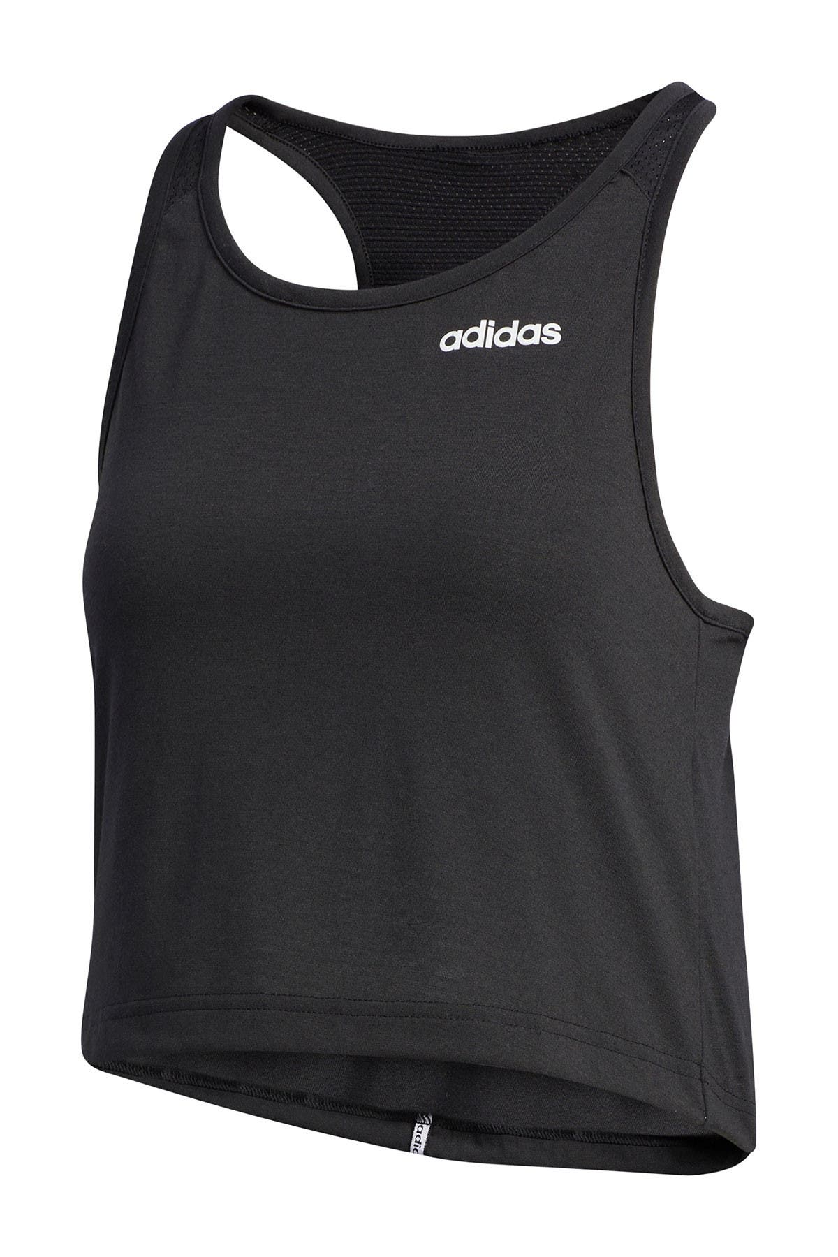 adidas cropped vest