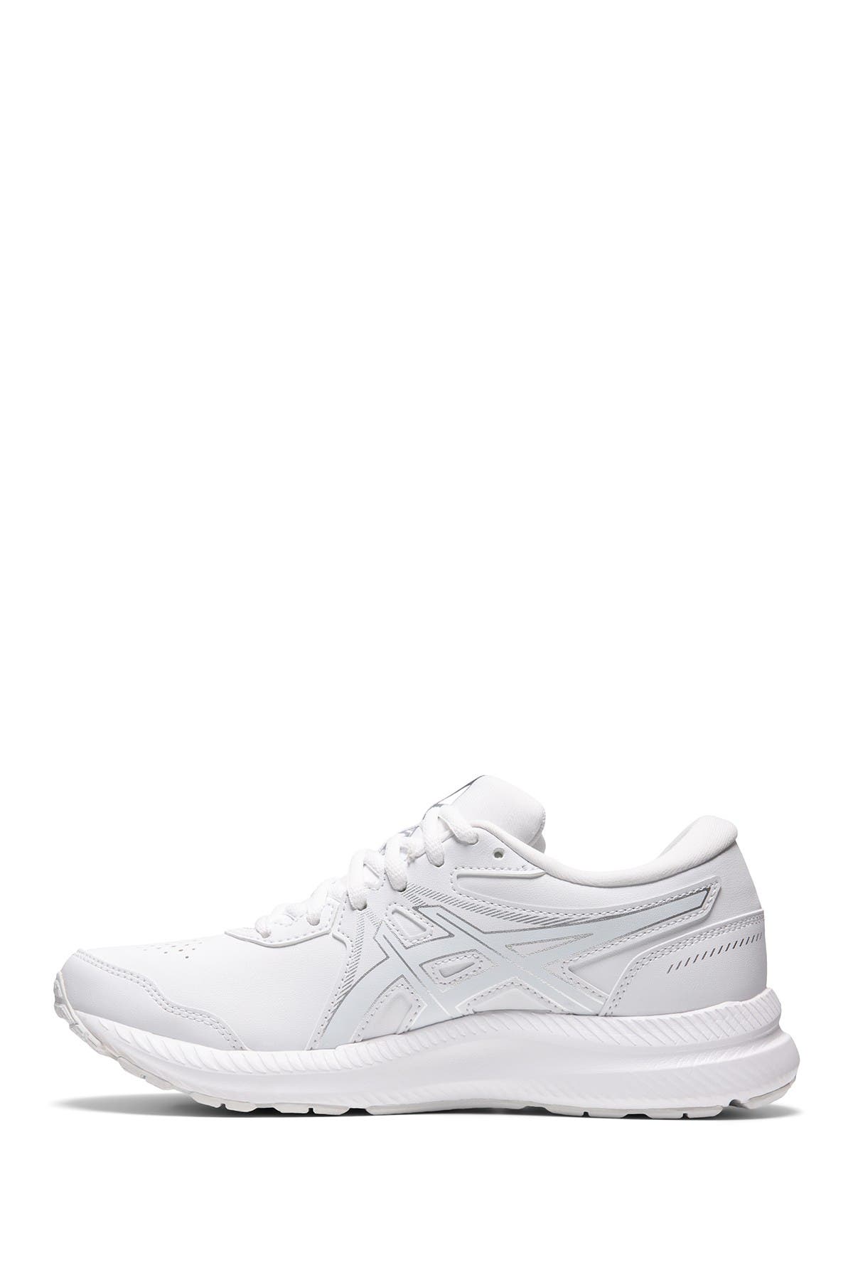 Asics Gel-contend Walker Shoe In White/white