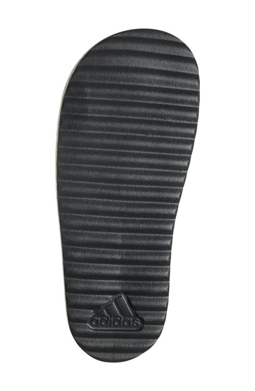 Shop Adidas Originals Adidas Adilette Sandal In Black/black/black