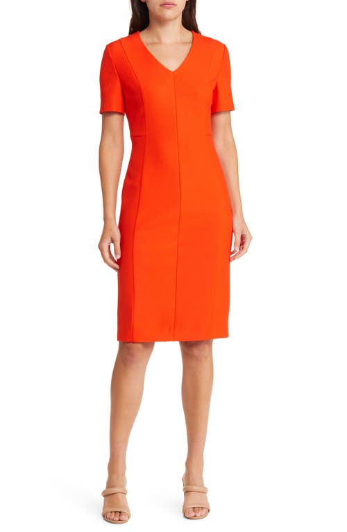 BOSS Damaisa Sheath Dress in Orange at Nordstrom, Size 6