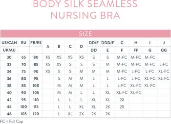 Bravado Designs Body Silk Seamless Recycled Nylon Blend Wireless Maternity/Nursing  Bra