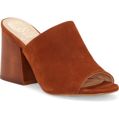 Vince Camuto Keeran Slide Sandal- Brown