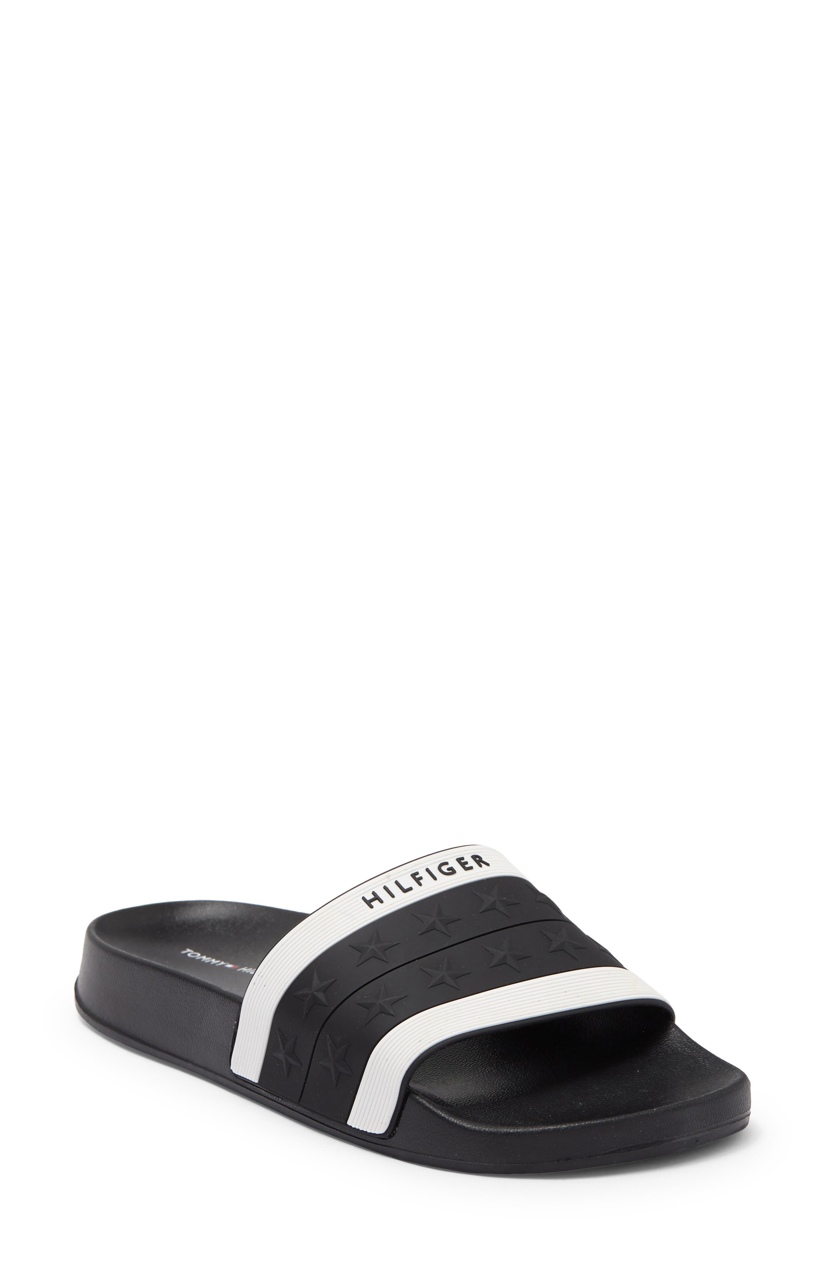 tommy hilfiger slide sandals