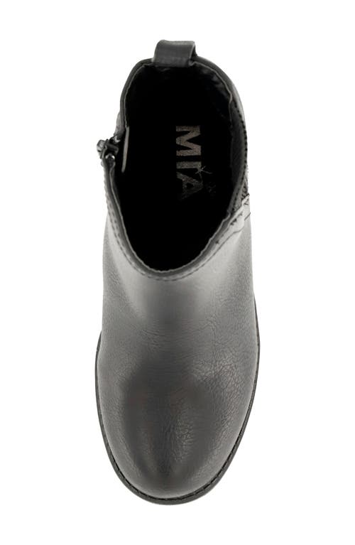 Mia Kids' Pratt Block Heel Chelsea Boot In Black