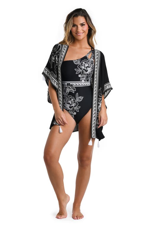 Shop La Blanca Shadow Cover-up In Black