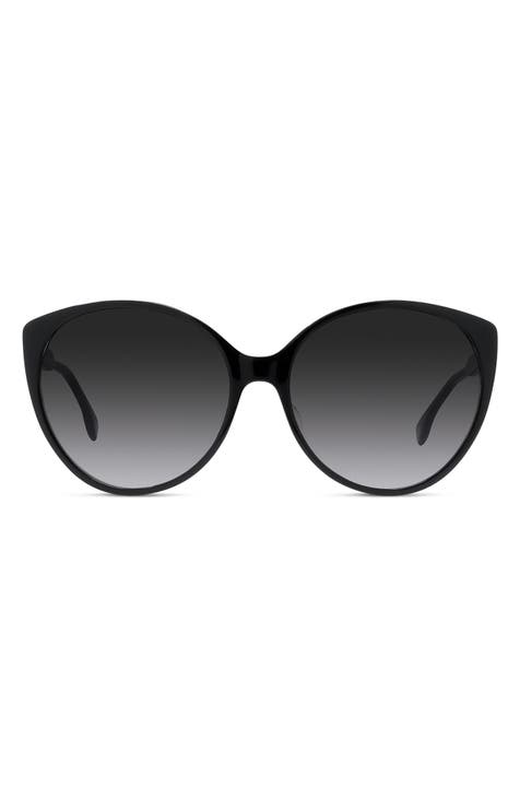 The Fendi Fine 59mm Round Sunglasses