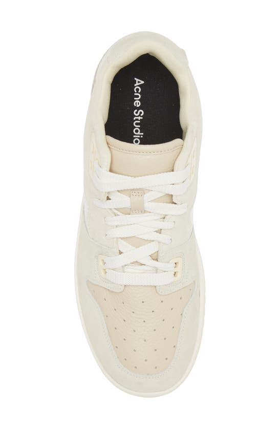 Shop Acne Studios Low Top Sneaker In White/ Off White