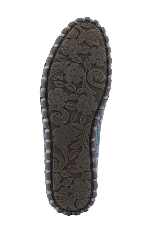 L'artiste By Spring Step Delavigne Bit Loafer In Teal Multi