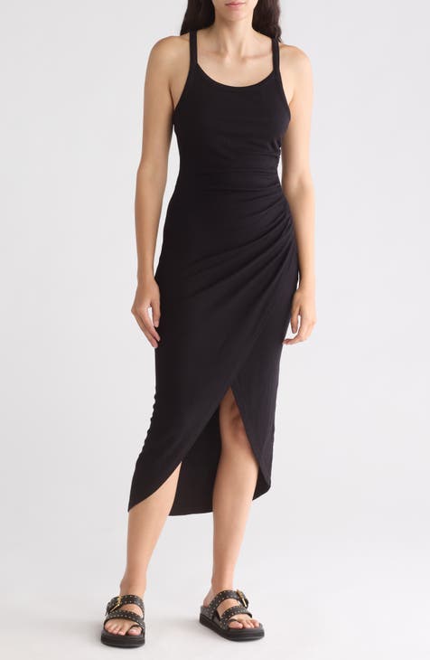 Bardot Ruched Cover-Up Dress