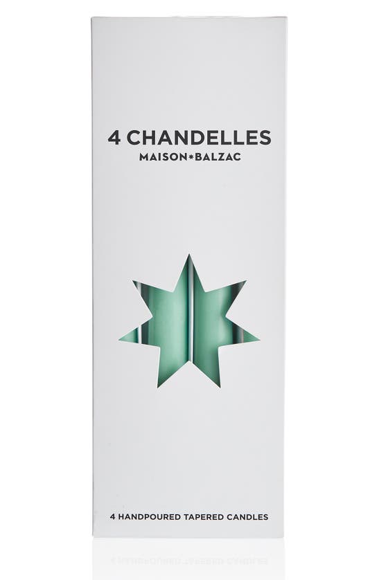 MAISON BALZAC SET OF 4 TAPERED CANDLES