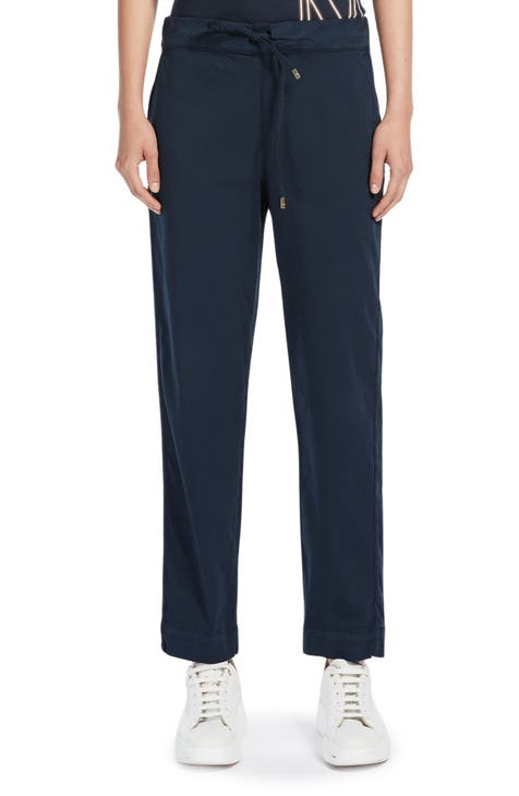 Kay Unger - Pull-on scuba ankle pants with front seam. Colour