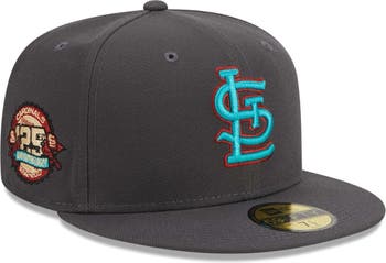 St Louis Cardinals TEAM-PRIDE Grey-Red Fitted Hat by New Era