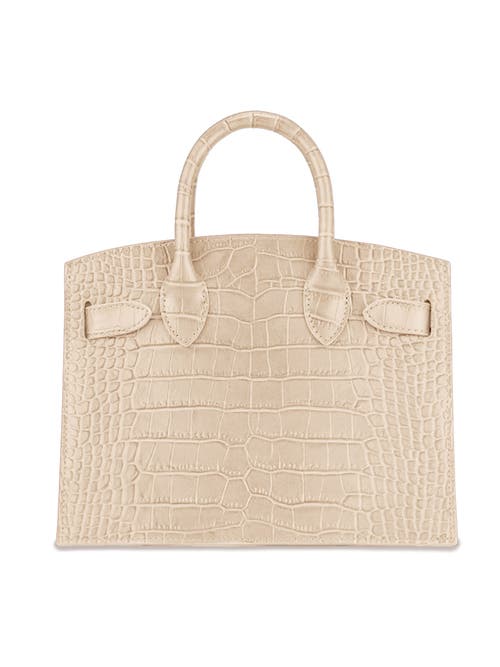Teddy Blake Bella Croco 12" In Cream