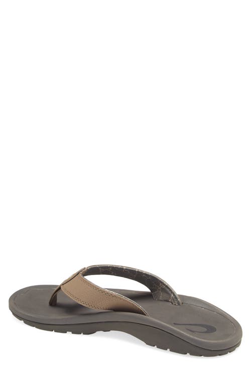 Shop Olukai Ohana Flip Flop In Banyan/island Salt