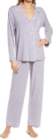 Eberjey Gisele Print Jersey Knit Pajamas