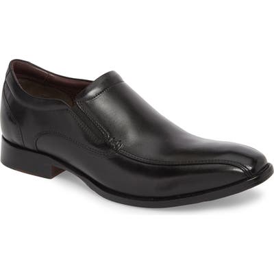 Johnston & Murphy Mcclain Runoff Bike Toe Slip-On, Black