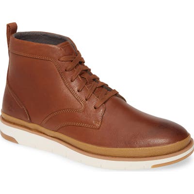 Hush Puppies Caleb Plain Toe Boot, Brown