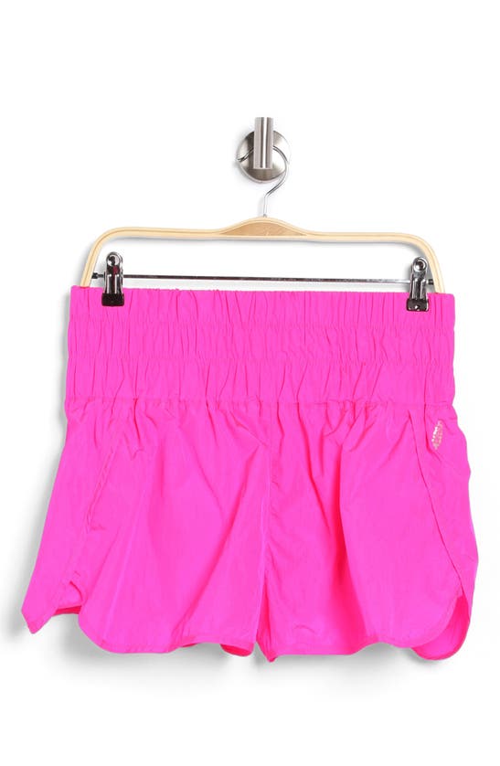 Fp Movement The Way Home Shorts In Pink Combo