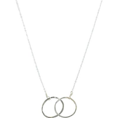 Nashelle Eternity Hoop Necklace