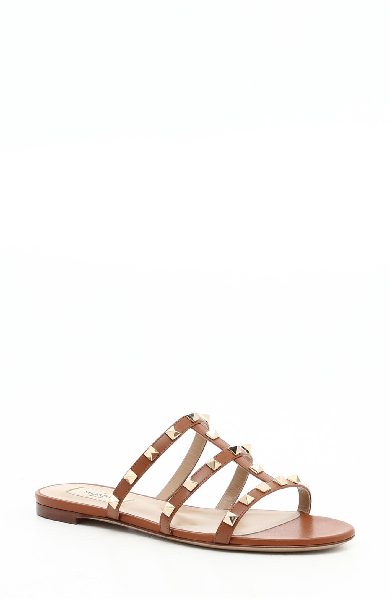 valentino rockstud slides sale
