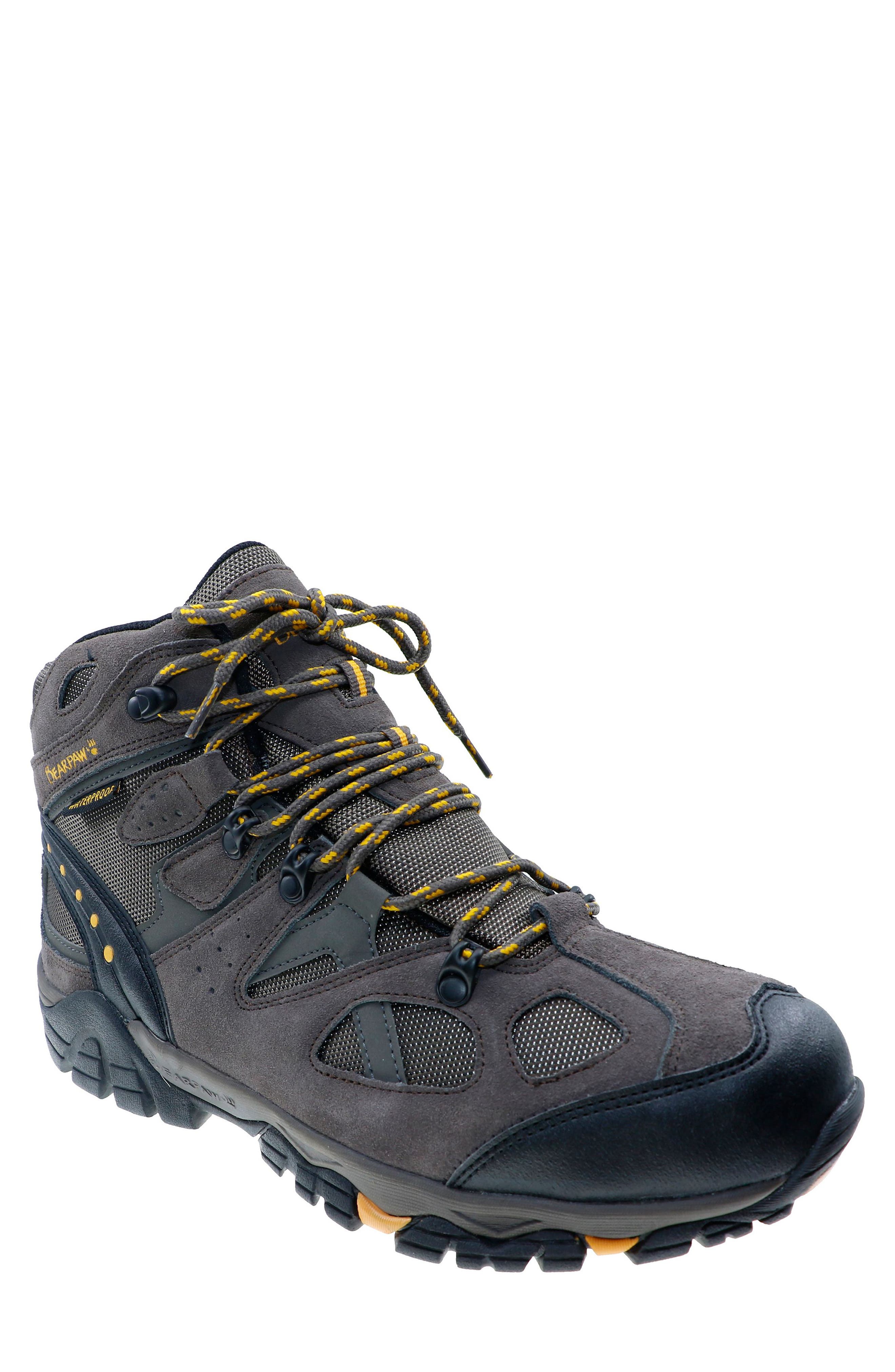 Bearpaw Men's Brock Wide Hiker Boot Men's Shoes In Taupe