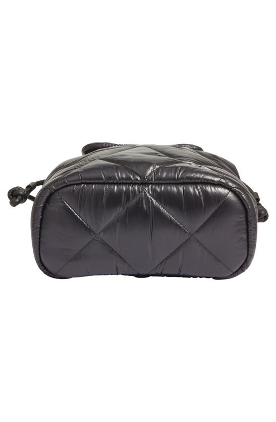 Shop Moncler Puf Quilted Nylon Backpack In Black