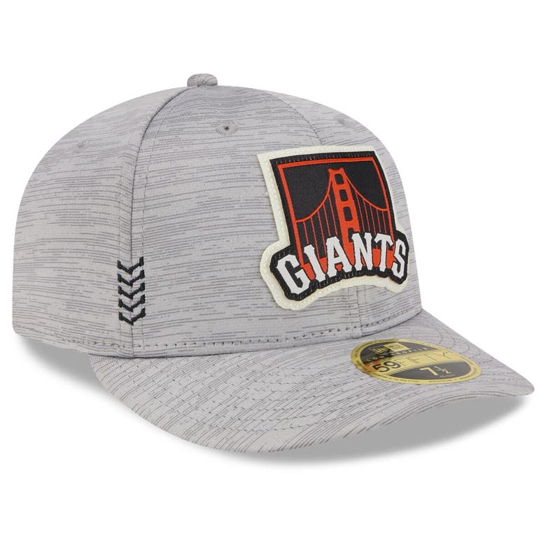 Shop New Era Gray San Francisco Giants 2024 Clubhouse Low Profile 59fifty Fitted Hat In Heather Gray