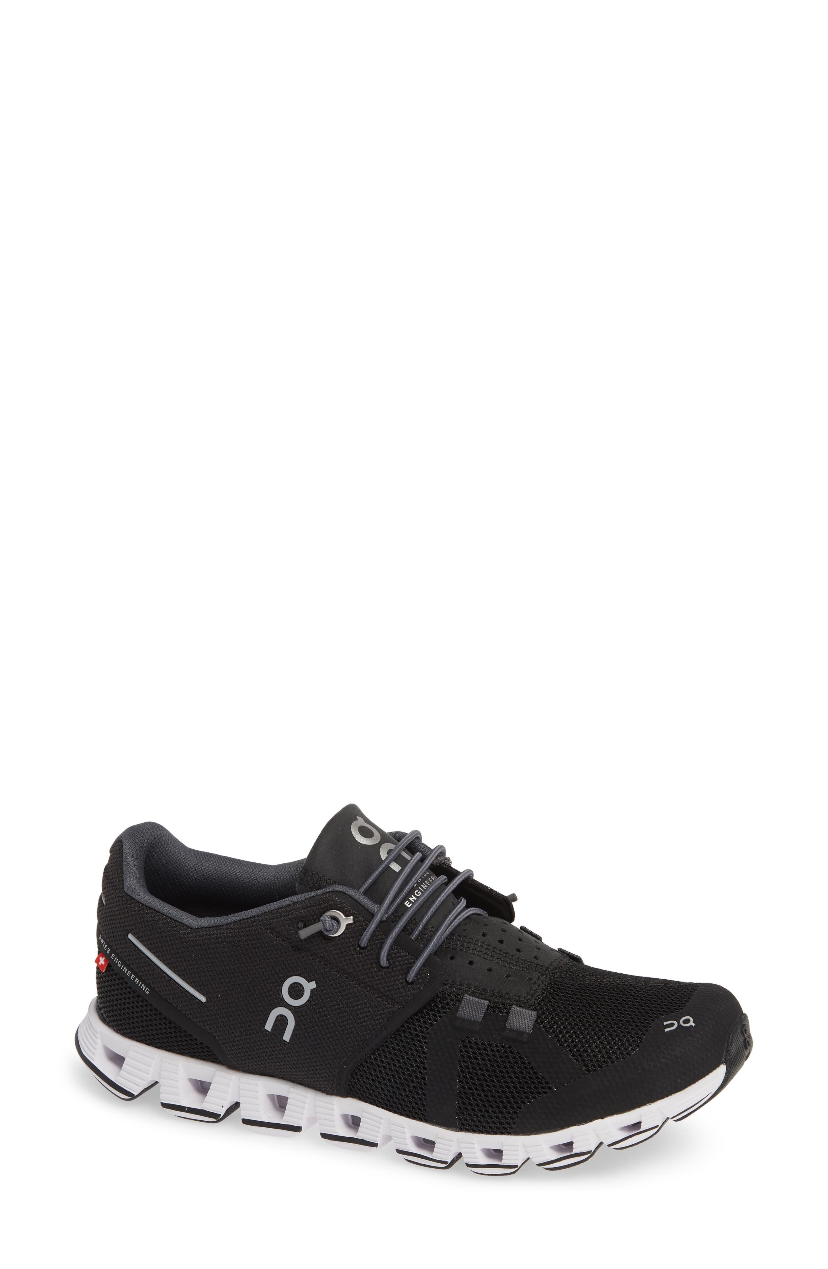 on cloud shoes womens black