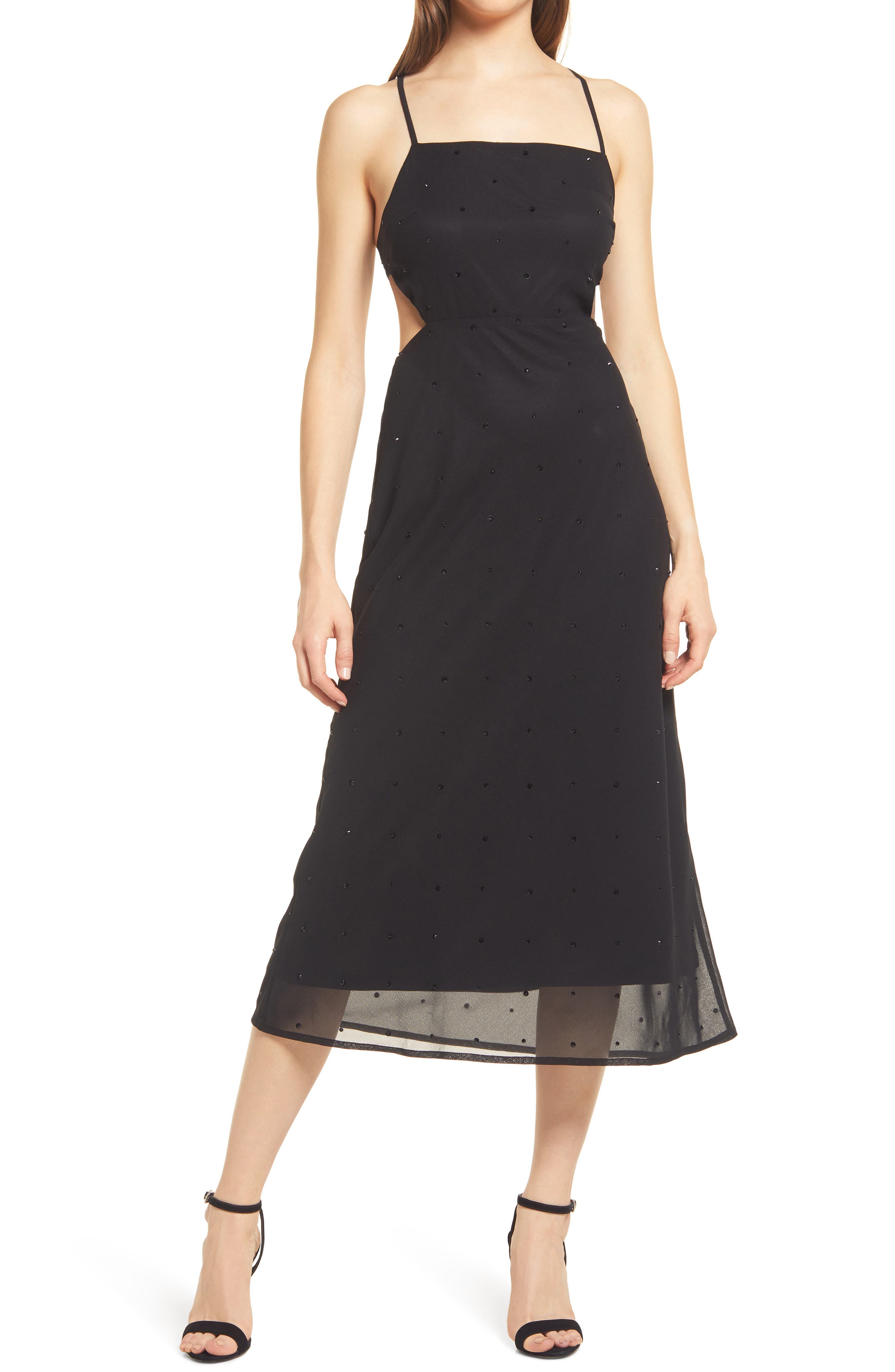 RAHI Glimmer Chiffon Slipdress | Nordstrom