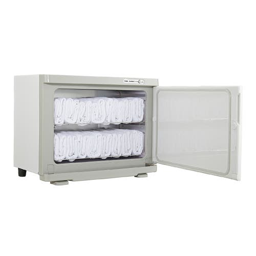 Pursonic Deluxe Towel Warmer With Uv Sterilizer In Silver