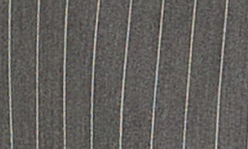 Grey Lab Oversize Pinstripe Button-up Shirt In Grey