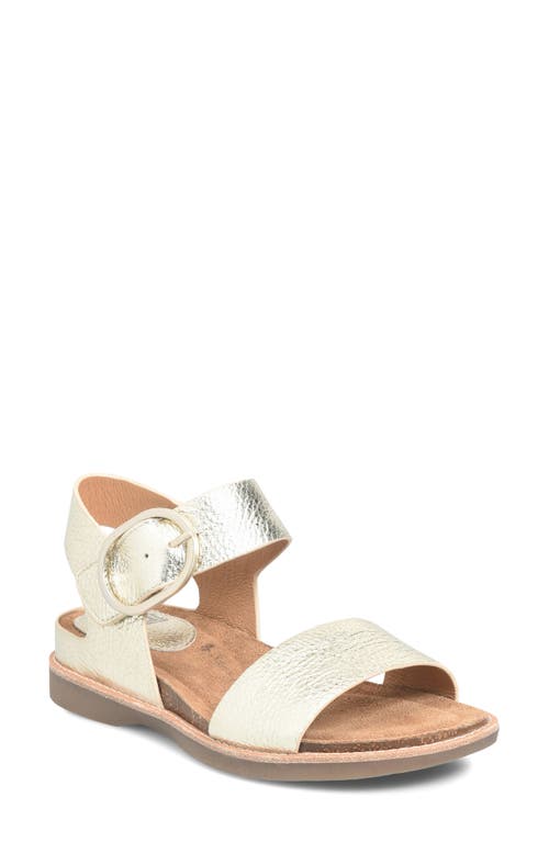 Söfft Bali Sandal in Platino 