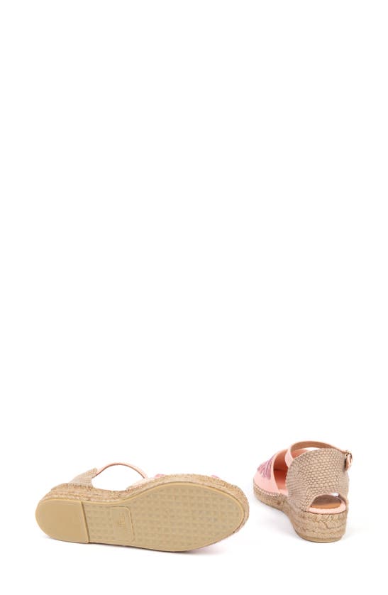 Shop Penelope Chilvers Dali Espadrille In Rose/ Tea Rose