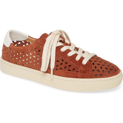 Soludos Ibiza Perforated Sneaker, Brown