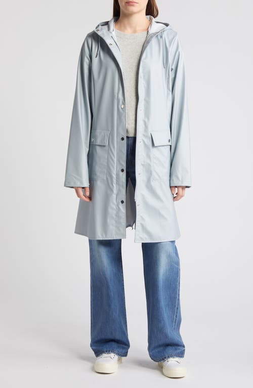 RAINS RAINS CURVE WATERPROOF BELTED JACKET 