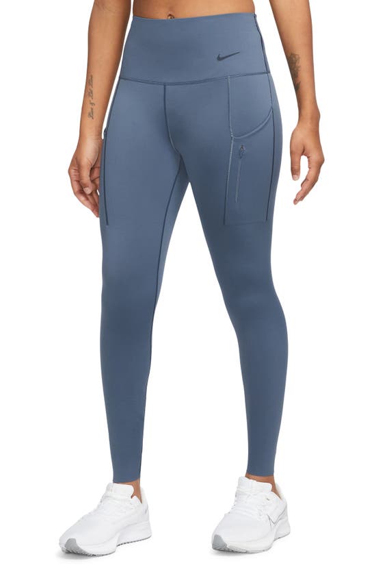 NIKE GO THERMA-FIT HIGH WAIST ANKLE POCKET LEGGINGS