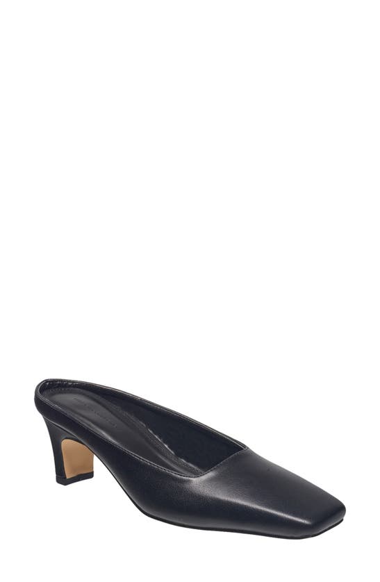 French Connection Aimee Heeled Mule In Black
