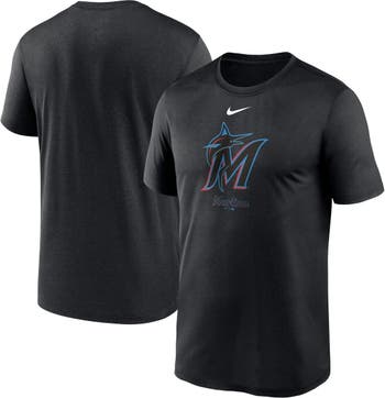Men's Miami Marlins Nike Orange Authentic Collection Legend Team Issued  Performance T-Shirt