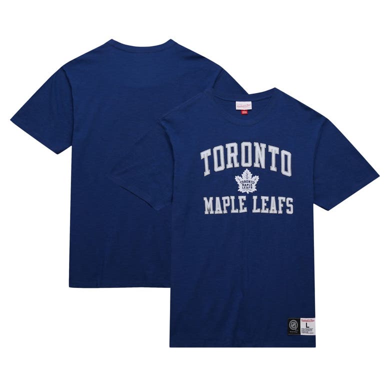Shop Mitchell & Ness Blue Toronto Maple Leafs Legendary Slub T-shirt