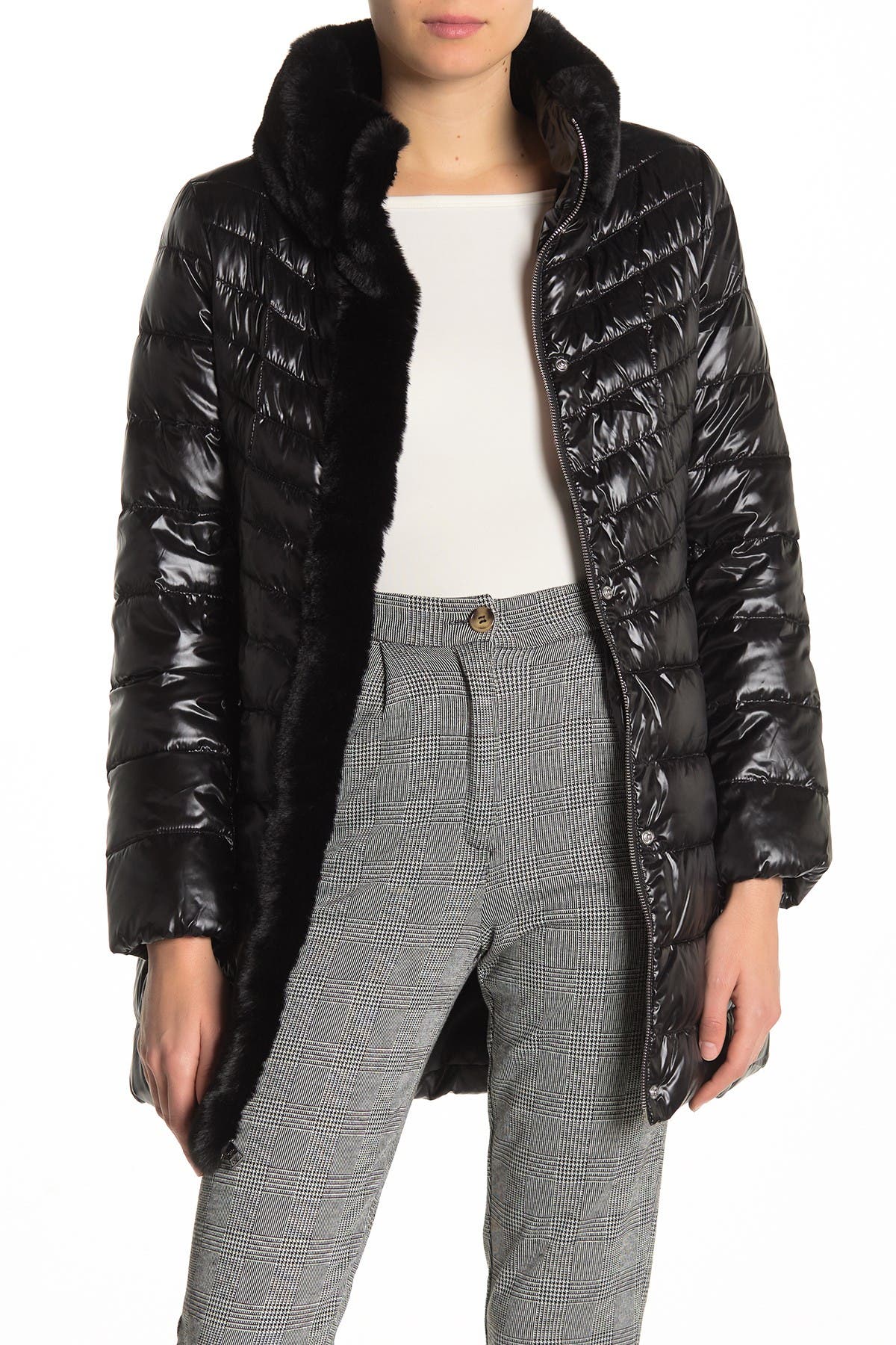 karl lagerfeld fur coat