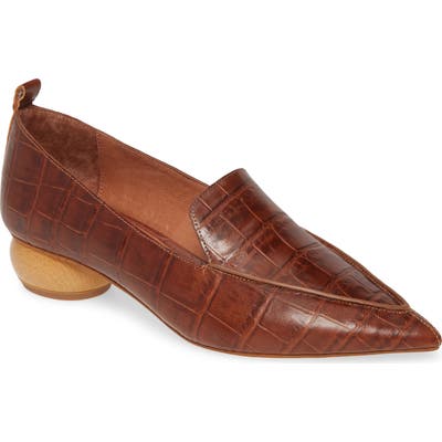Jeffrey Campbell Viona Loafer- Brown
