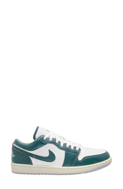 Shop Jordan Nike Air  1 Low Se Sneaker In Oxidized Green/white/sail