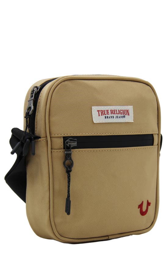 True Religion Brand Jeans Garde Crossbody Bag In Brown