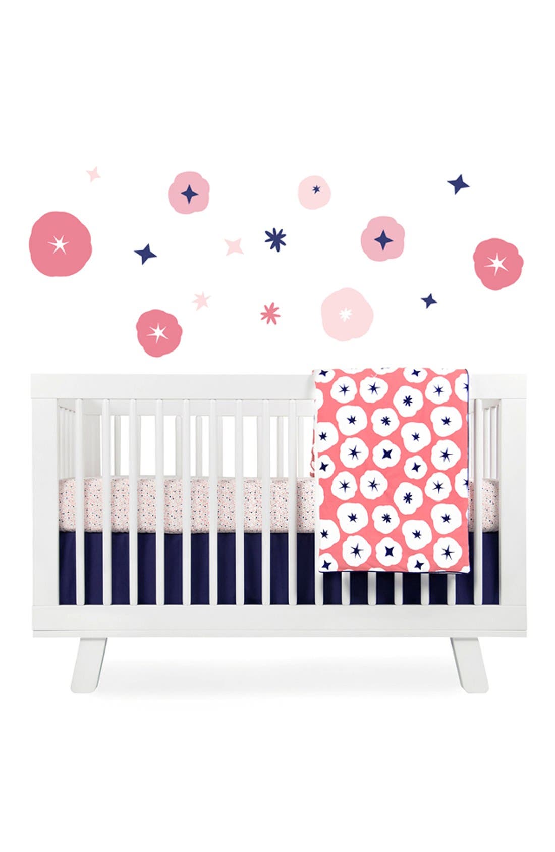 crib sheet with matching changing pad cover