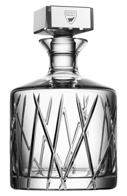 Orrefors City Crystal Decanter in Clear at Nordstrom